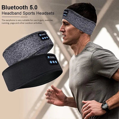 Bluetooth Sleep Headband – Wireless Headphones, Built - In Speakers, Comfortable Fabric, 10 - Hour Battery Life - UniHaven, USA