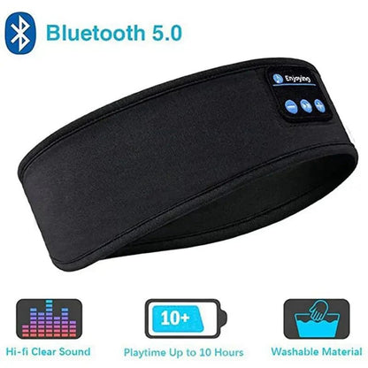 Bluetooth Sleep Headband – Wireless Headphones, Built - In Speakers, Comfortable Fabric, 10 - Hour Battery Life - UniHaven, USA