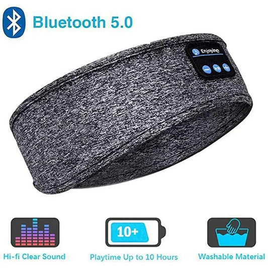 Bluetooth Sleep Headband – Wireless Headphones, Built - In Speakers, Comfortable Fabric, 10 - Hour Battery Life - UniHaven, USA