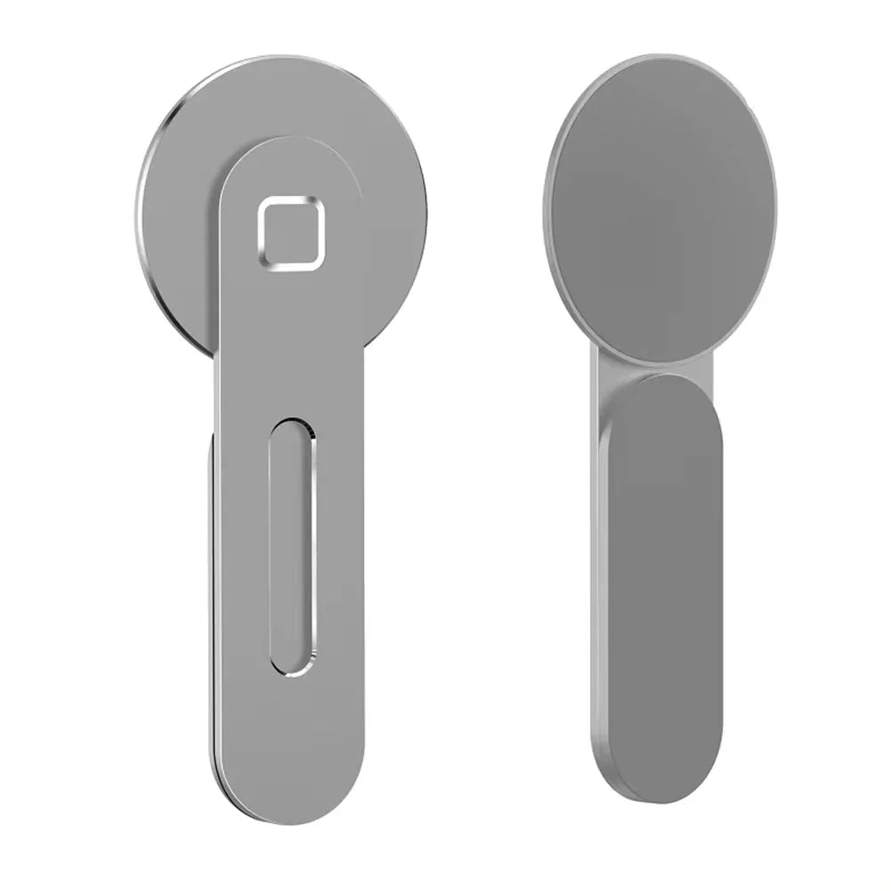 Metal Expansion Phone Stand for Laptop and Tesla Vehicles - Magnetic Folding Phone Holder with 15W Fast Charger - UniHaven, USA