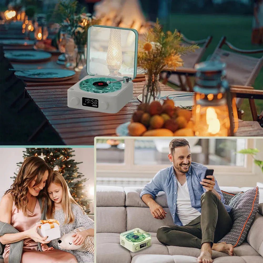 Mini Retro White Noise Bluetooth Speaker - UniHaven, USA